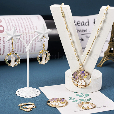 Подвески из сплава эмали 20шт 10 стиля ENAM-TA0001-50-1