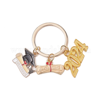 Брелки из сплава эмали KEYC-JKC00785-1