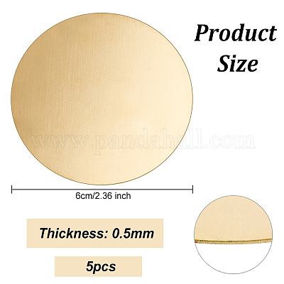 Латунный лист DIY-OC0010-48A-LG-1