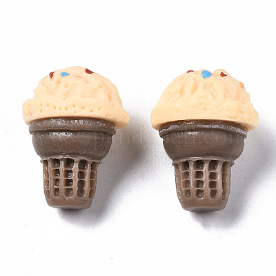Lackiert Harzcabochons&nbsp;CRES-Q215-022G-1