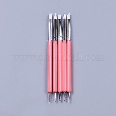Wholesale Silicone Double Head Nail Art Dotting Tools 