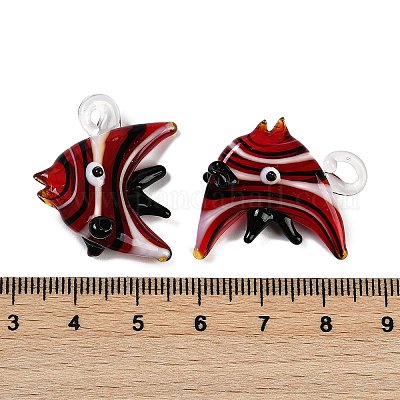 Подвески лэмпворк ручной работы LAMP-I027-05B-1