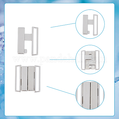 10 пара литой застежки для бикини FIND-FH0007-14-1