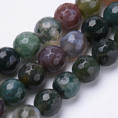 Wholesale Natural Indian Agate Nuggets Bead Strands 