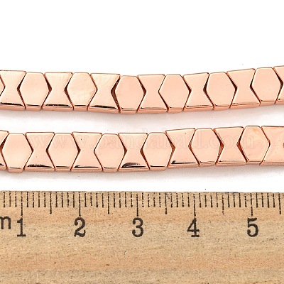 Гальванические нити из синтетических немагнитных гематитовых бусин G-C136-A01-02-1