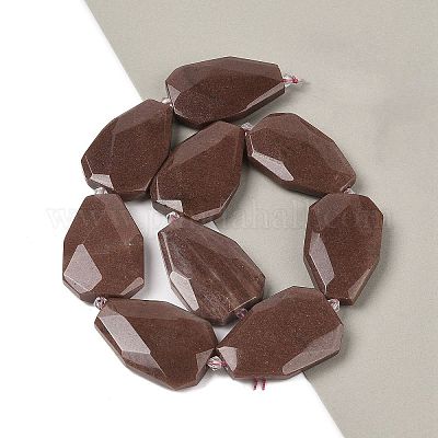 Природных фиолетовых авантюрин бисер нитей G-P548-B15-01-1