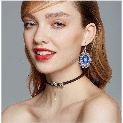 DIY серьги решений DIY-PH0025-76-WH-1