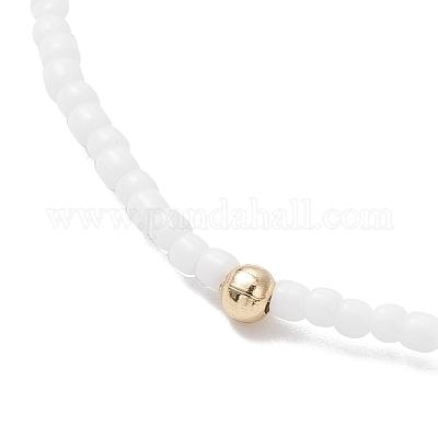 Браслеты из чакрального стекла и натуральных смешанных драгоценных камней для женщин BJEW-JB12632-1