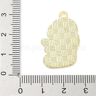 Подвески из эмали и сплава ENAM-C033-01B-G-1