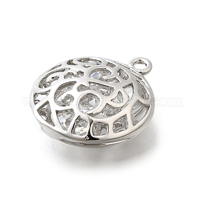 Латунь с подвесками из фианита KK-E792-28P-02-1