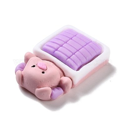 Непрозрачные кабошоны из смолы X-RESI-C012-03-1