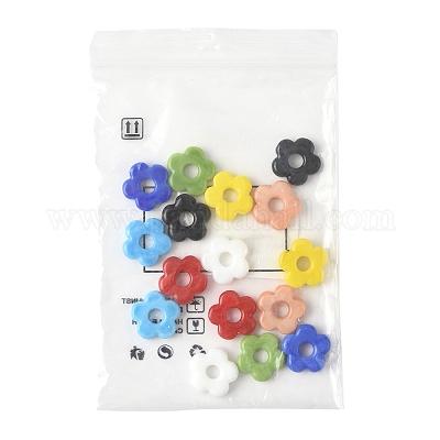 16шт 8 цвета бусины лэмпворк ручной работы LAMP-FS0001-27-1