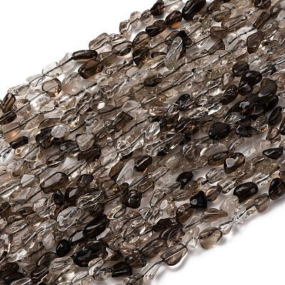 Природный дымчатый кварц нитей бисера G-I389-A31-01A-1