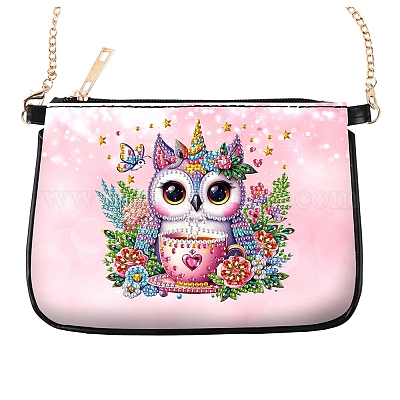 ラインストーン ふくろうバッグ 0336.jpg ラインストーン ふくろうバッグ