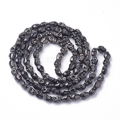 Стеклянные бусины с гальваническим покрытием &nbsp;EGLA-T005-01A-1