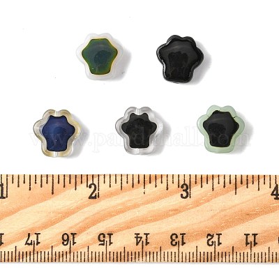 20шт 5 цвета стеклянные бусины GLAA-FS0002-53-1