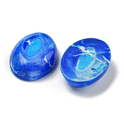 Кабошоны из натуральной императорской яшмы&nbsp;G-N342-27C-1