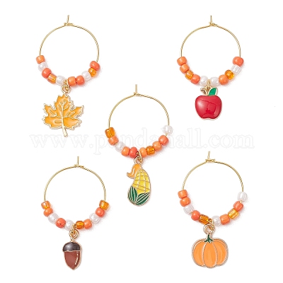 5 шт. 5 стиля HJEW-JM04315-1