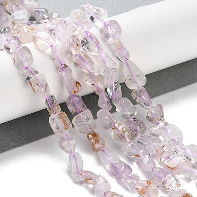 Natürlichen Amethyst Perlen Stränge&nbsp;G-P497-01C-26-1