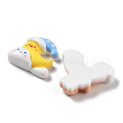 Непрозрачные кабошоны из смолы RESI-H155-08-1