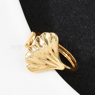 Латунные регулируемые манжеты для женщин RJEW-B132-01B-P-1