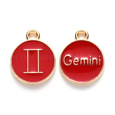 Подвески из эмали и сплава ENAM-SZ0001-28B-I-1