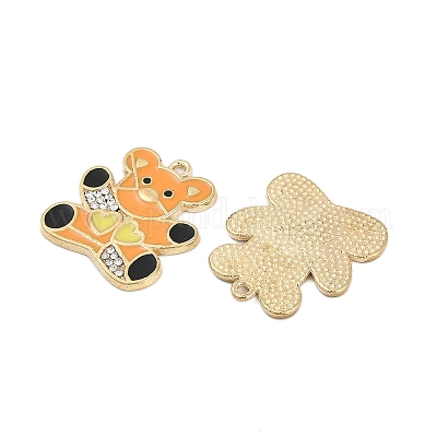 Подвески из эмали и сплава FIND-K020-28G-1