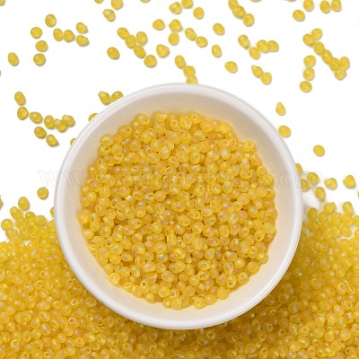 Бусины-капли miyuki 3.4 мм SEED-MY04-DP136FR-1