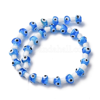 Ручной сглаза бусины бисер нитей&nbsp;LAMP-S069-01A-05-1