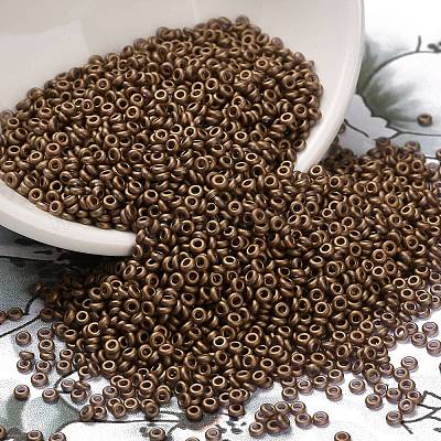 Полукруглые бусины toho 8/0 Y-SEED-DR08-0634F-1