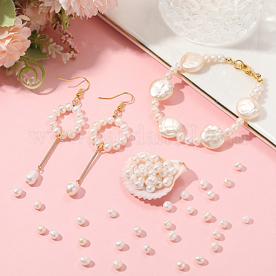 100 шт. бусины из натурального пресноводного жемчуга PEAR-LT0001-18-1