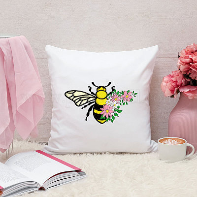 Wholesale GLOBLELAND 4 Sheets Butterfly Bee Mushroom Water Soluble  Stabilizer Hand Sewing Stabilizers with Pre Printed Stick and Stitch Self  Adhesive Wash Away Stabilizer for Bags Cloth Embroidery Hand Sewing 