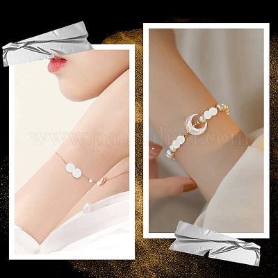 120 шт. круглые бусины из натурального белого нефрита G-PA0001-07A-1