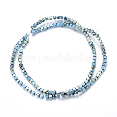 Гальванизировать немагнитных синтетический гематит нитей бисера G-Q467-11G-1