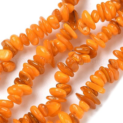 Нити бусин из натуральных пресноводных ракушек&nbsp;BSHE-I016-01I-1