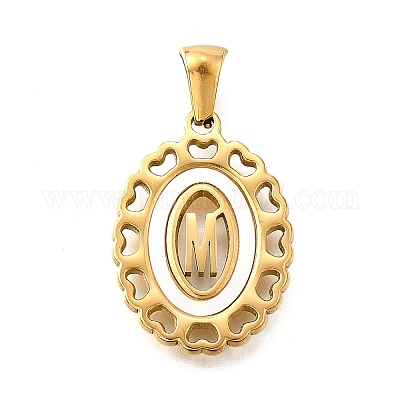 Подвески из нержавеющей стали 304 золотистого цвета STAS-K300-02G-M-1