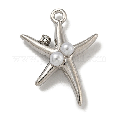 Подвески из сплава АБС-жемчуга PALLOY-F312-59P-1