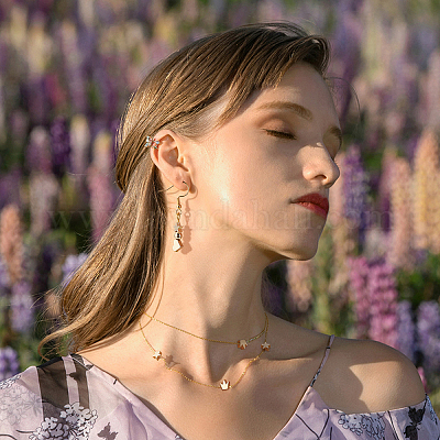 Латунные бусины KK-PH0001-37G-1