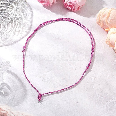 Изготовление регулируемого шнура из полиэстера и спандекса NJEW-JN05362-02-1