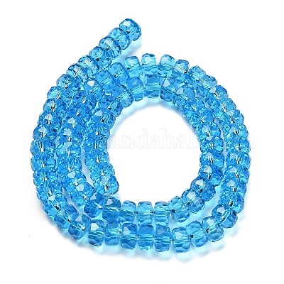 Прозрачные стеклянные бусины&nbsp;EGLA-K071-05H-1