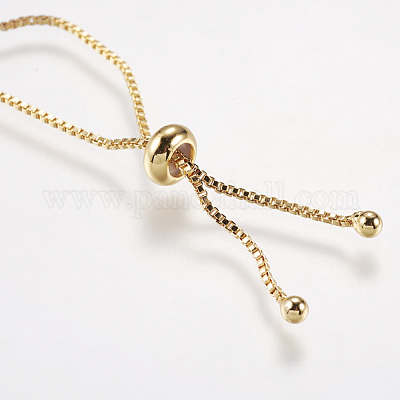 Регулируемые латунные браслеты Боло BJEW-I240-01G-02-1