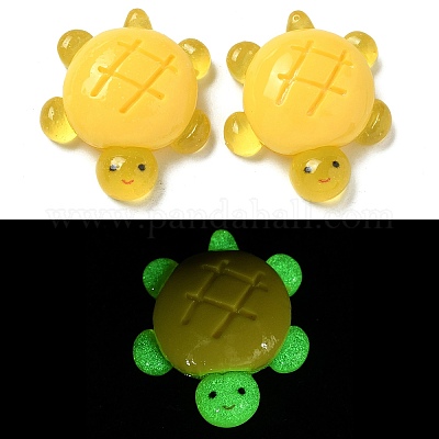 Светящиеся кабошонов смолы RESI-M047-01E-1