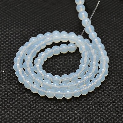 Круглые пряди Opalite бусины GLAA-F033-8mm-01-1