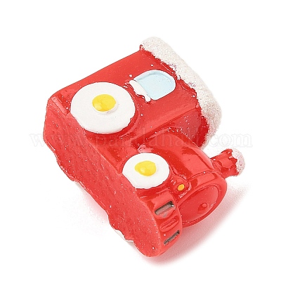 Рождественские скульптуры из смолы витрина украшения DJEW-K029-02D-1