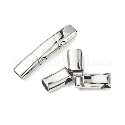 Гладкие прямоугольные магнитные застежки из хирургической нержавеющей стали 316 STAS-Z134-01P-1