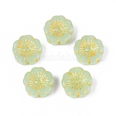 Прозрачные стеклянные бусины GLAA-N055-01E-1