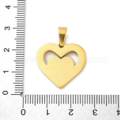 Подвески из нержавеющей стали 304 с эмалью STAS-S163-09A-G-1