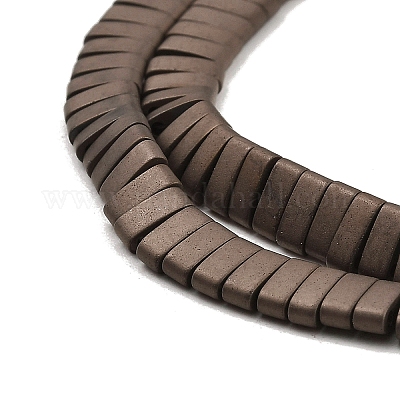 Гальванические нити матовых немагнитных синтетических гематитовых бусин G-G089-A01-08-1