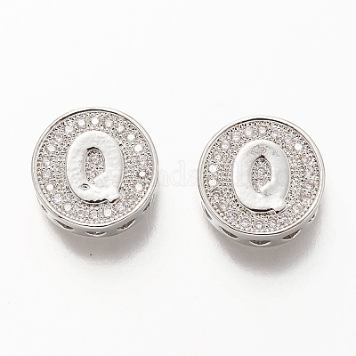 Многожильные звенья из латуни с платиновым покрытием KK-P191-01Q-P-1