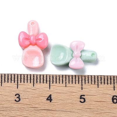 Непрозрачные милые кабошоны из смолы RESI-B024-03C-1